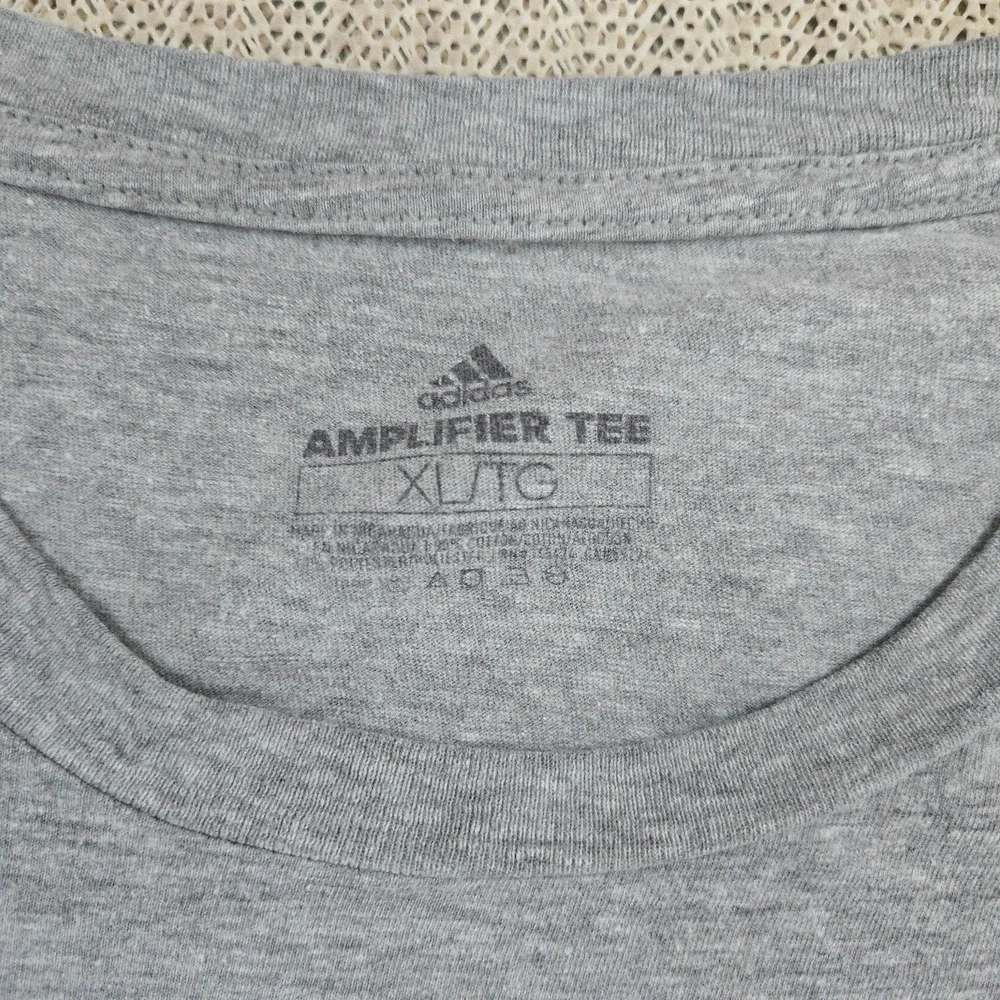 Adidas South Alabama Jaguars Shirt Men XL Gray Football Basketball Amplifier Tee